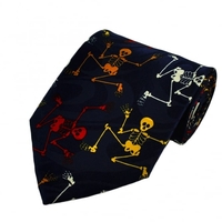 Colourful Skeletons Novelty Tie