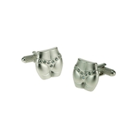 Crystal G-String Novelty Cufflinks
