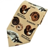 Dinosaur & Ammonite Fossils Novelty Tie