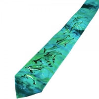 Dolphins Novelty Tie
