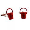 Fire Buckets Novelty Cufflinks