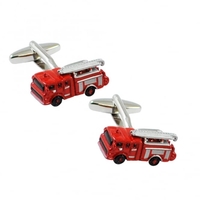 Fire Engine Novelty Cufflinks