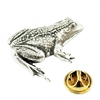 Frog Pewter Lapel Pin Badge