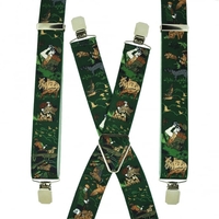 Green Hunting Trouser Braces