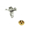 Grouse Bird English Pewter Lapel Pin Badge