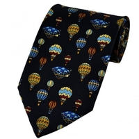 Hot Air Balloons Novelty Tie