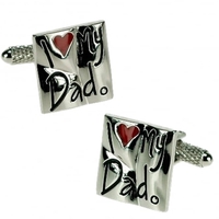 I Love My Dad Novelty Cufflinks