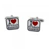 I Love Spreadsheets Novelty Cufflinks
