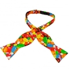 Jelly Beans Sweets Patterned Self Tie Silk Bow Tie