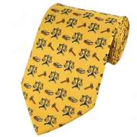 Law Scales Novelty Tie