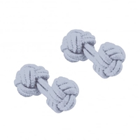 Lilac Elastic Knot Cufflinks