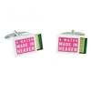 Matchbox "A Match Made in Heaven" Novelty Cufflinks
