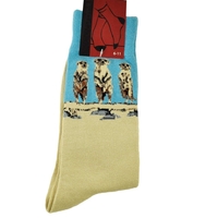 Meerkat Mens Novelty Socks