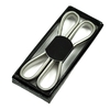 Mens Stretch Elasticated Armbands - Silver Colour
