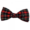 Modern Stewart Tartan Patterned Bow Tie by Van Buck