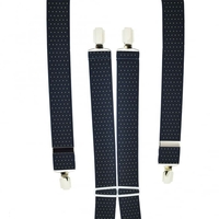 Navy & Yellow Polka Dot Men