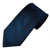 Navy Blue & Fuchsia Pink Polka Dot Men