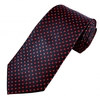 Navy Blue & Red Polka Dot Men