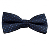 Navy Blue & Royal Blue Polka Dot Boys Bow Tie