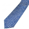 Periodic Table Blue Silk Novelty Tie