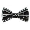 Periodic Table Grey Novelty Bow Tie
