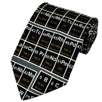 Periodic Table Silk Novelty Tie