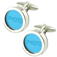 Photo Holder Novelty Cufflinks