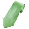 Plain Autumn Sage Green Satin Tie