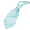 Plain Baby Blue Boys Scrunchie Wedding Cravat