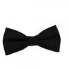 Plain Black Boys Bow Tie