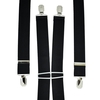 Plain Black Mens Trouser Braces