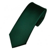 Plain Bottle Green Boys Tie