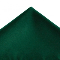 Plain Bottle Green Pocket Square Handkerchief