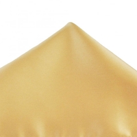 Plain Bright Gold Pocket Square Handkerchief