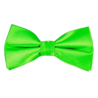 Plain Bright Green Bow Tie