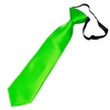 Plain Bright Green Boys Tie - 6 Months to 4 Years