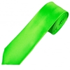 Plain Bright Green Skinny Tie