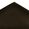 Plain Brown Silk Pocket Square Handkerchief