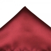 Plain Burgundy Pocket Square Handkerchief