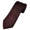 Plain Burgundy Textured Mens Tie