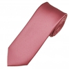 Plain Dark Mauve Pink Boys Tie