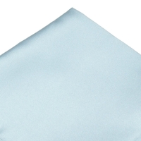 Plain Dusky Blue Pocket Square Handkerchief