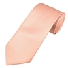 Plain Dusky Pink Ribbed Mens Tie