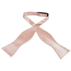 Plain Dusky Pink Self Tie Bow Tie