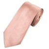 Plain Dusky Pink Silk Tie
