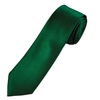 Plain Forest Green 6cm Mens Skinny Tie