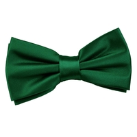 Plain Forest Green Bow Tie