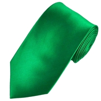 Plain Hunter Green Extra Long Tie