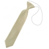 Plain Ivory Boys Skinny Tie - 6 Months to 4 Years
