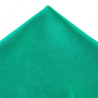 Plain Jade Green Silk Pocket Square Handkerchief